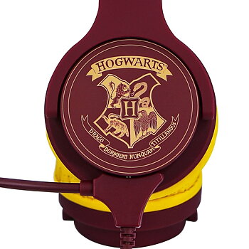 Hörlurar OTL Technologies Hogwarts Crest Brun Svart
