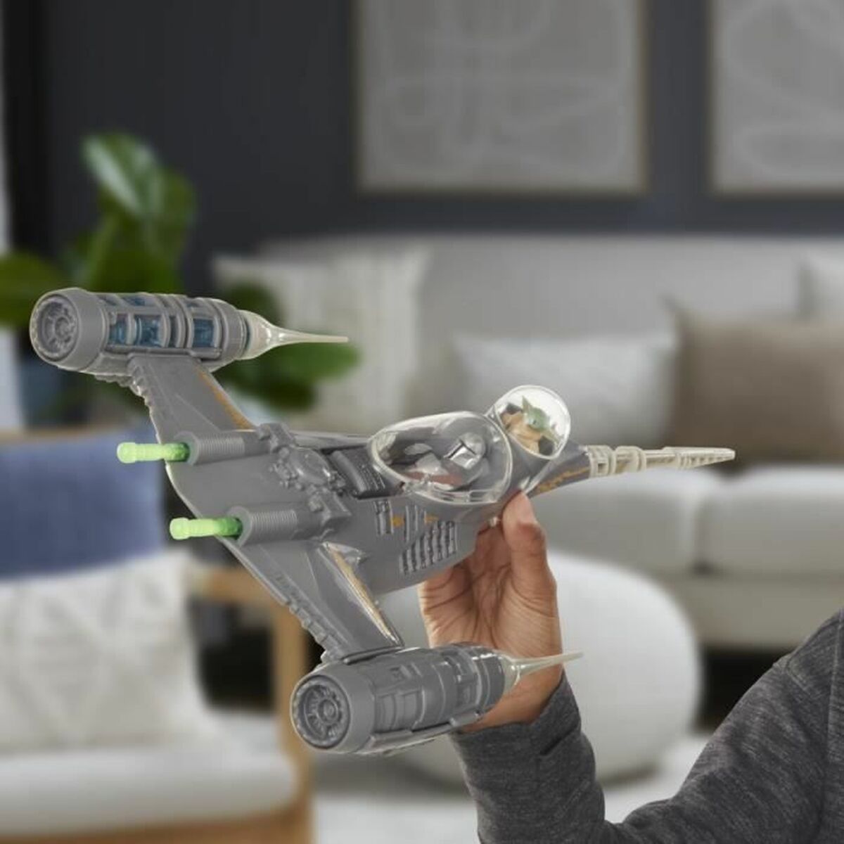 Playset Hasbro The Mandalorian's N-1 Starfighter - 5