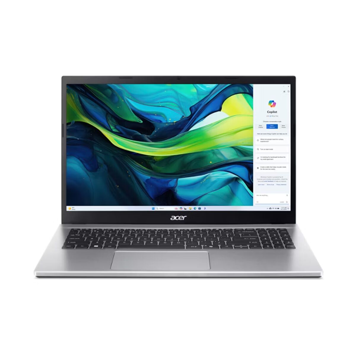 Bärbar dator Acer NX.J7WEB.00D 39" AMD Ryzen 5 5625U 8 GB RAM 512 GB SSD - 2