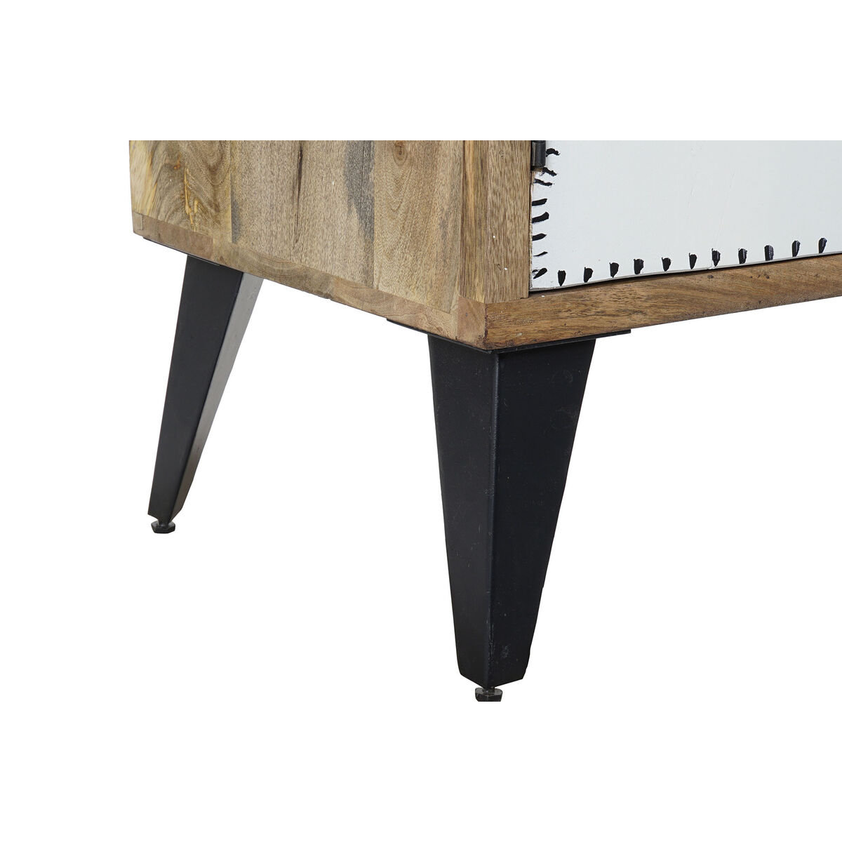Skänk DKD Home Decor Metall Mangoträ (140 x 40 x 111 cm) - 7
