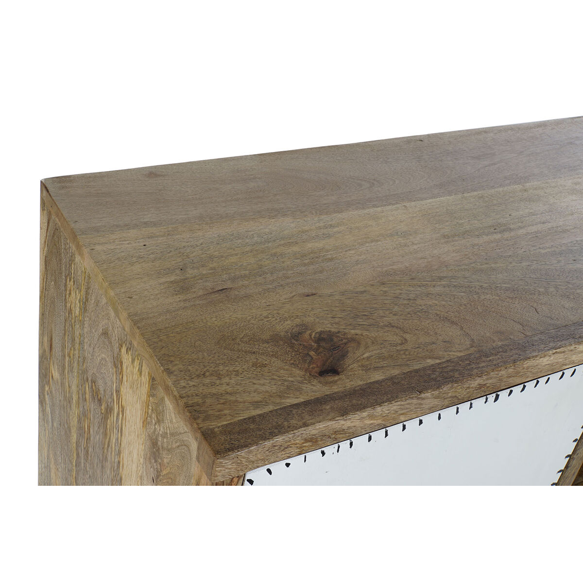 Skänk DKD Home Decor Metall Mangoträ (140 x 40 x 111 cm) - 4