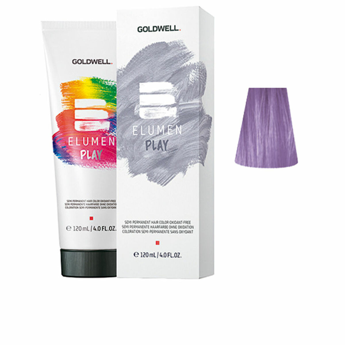 Halvvarig färg Goldwell ELUMEN PLAY Lavender 120 ml