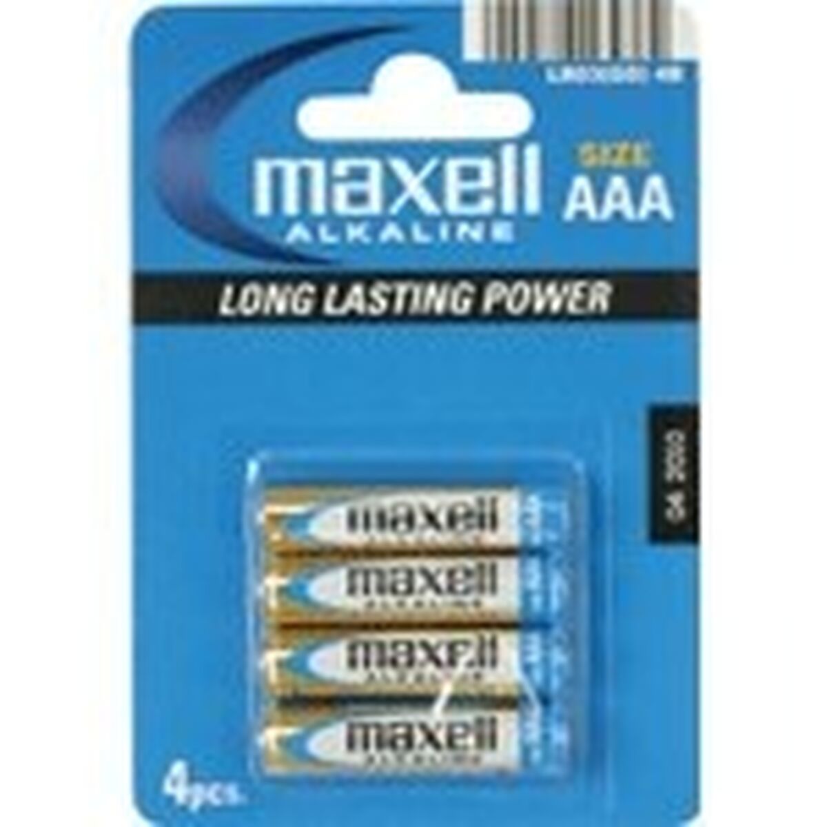 Alkaliska Batterier Maxell - 4