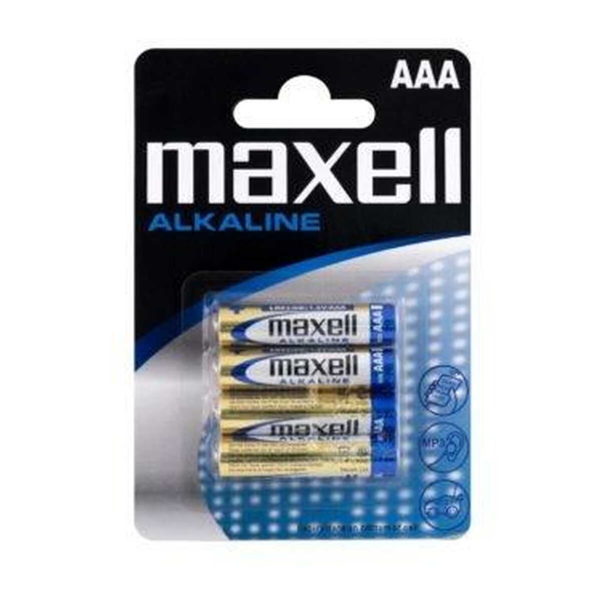 Alkaliska Batterier Maxell - 3