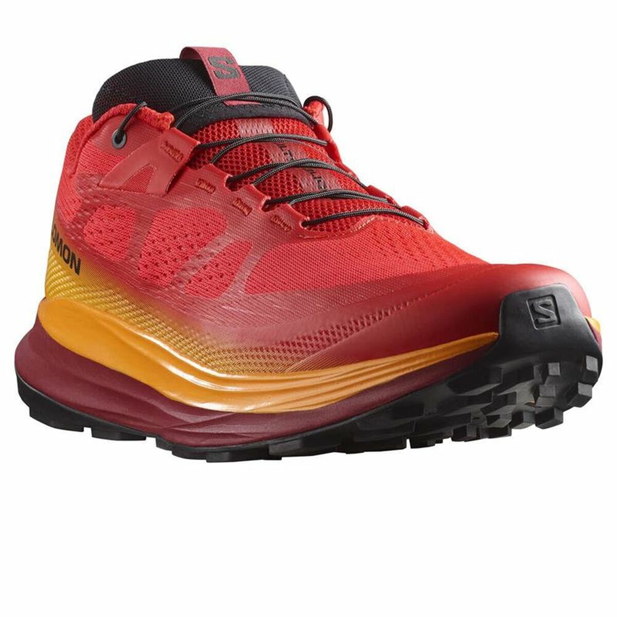 Löparskor, Vuxna Salomon Ultra Glide 2 Mörkröd - 5