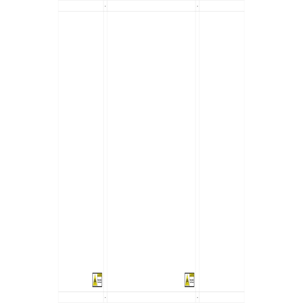 Sidobord Lifetime Kräm 152 x 74 x 152 cm Stål Plast - 2
