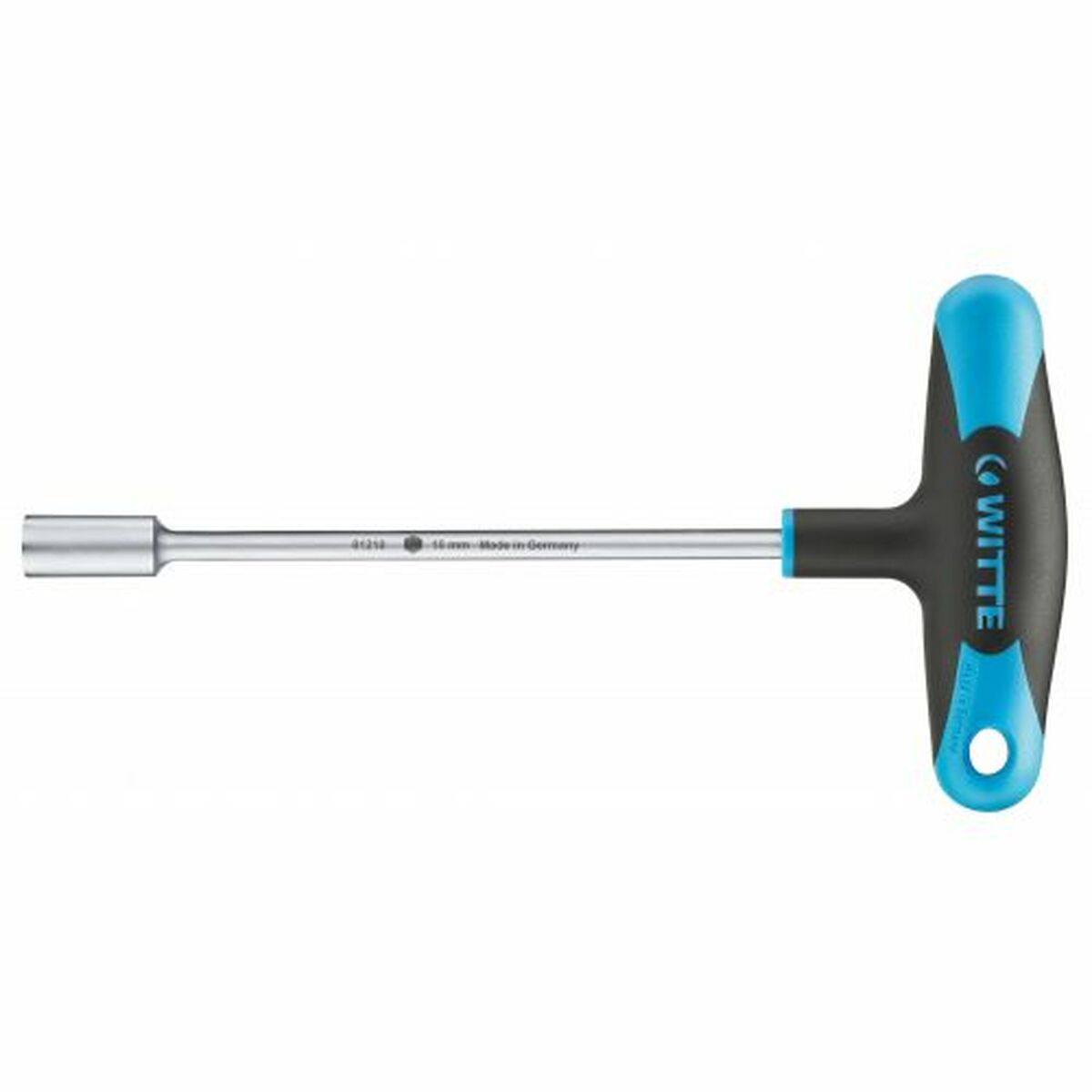 Sexkantigt hylsnyckel WITTE PRO 4 mm Sexkantig T-formad