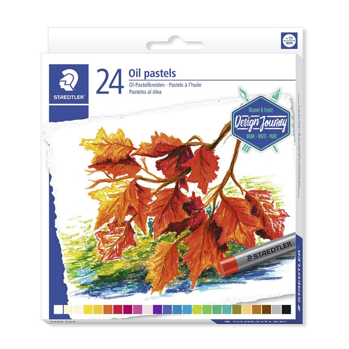Tjocka färgpennor Staedtler Design Journey 24 Delar Multicolour (24 antal)