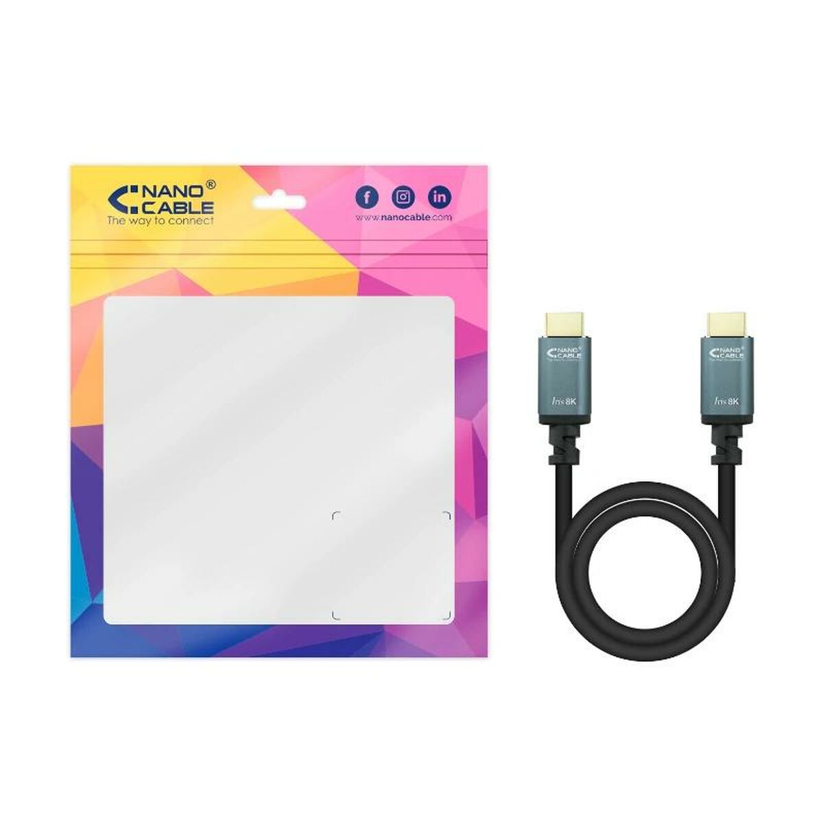 Kabel HDMI NANOCABLE 10.15.8005 Svart 5 m - 2