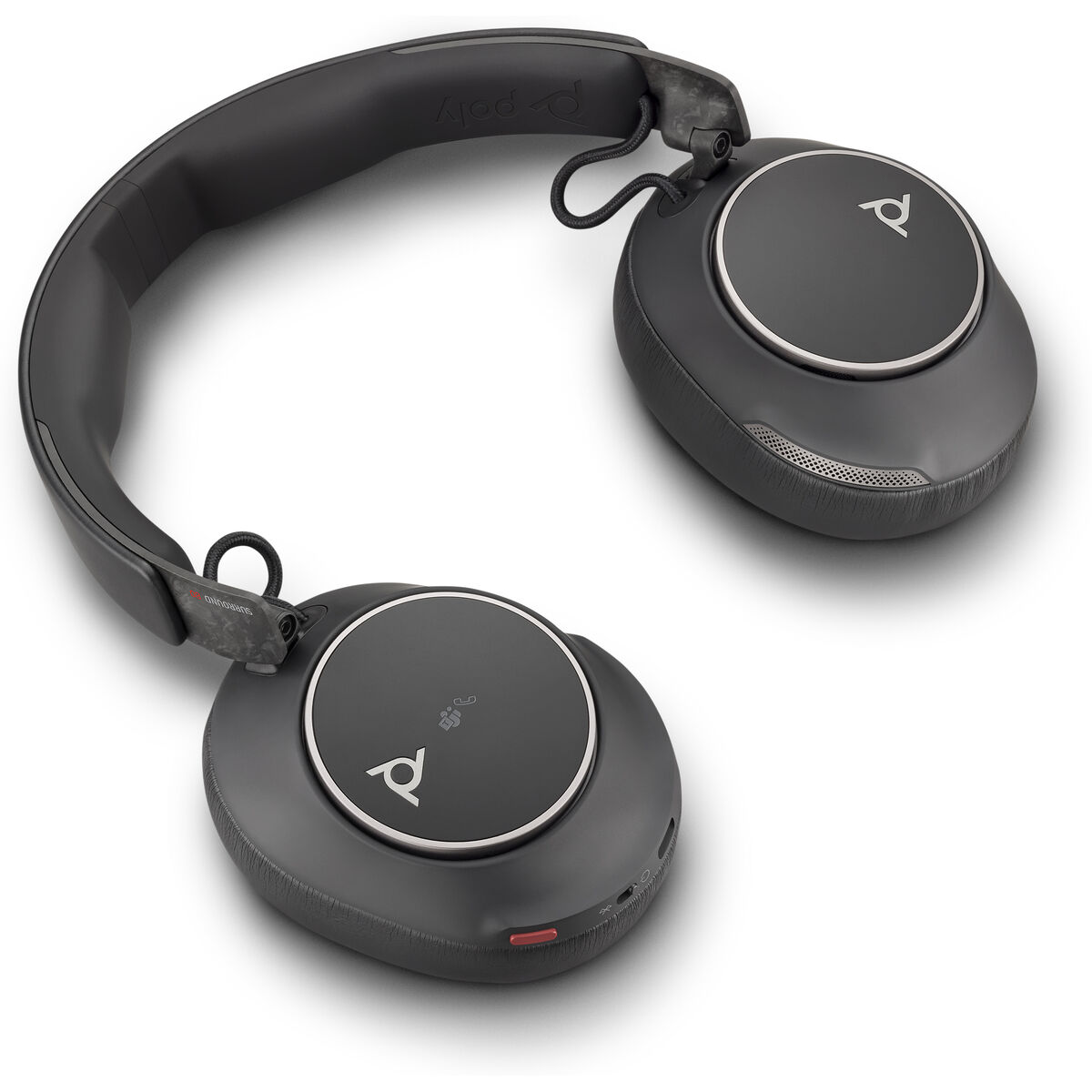 Bluetooth Hörlurar Poly Voyager Surround 80 UC Svart - 3