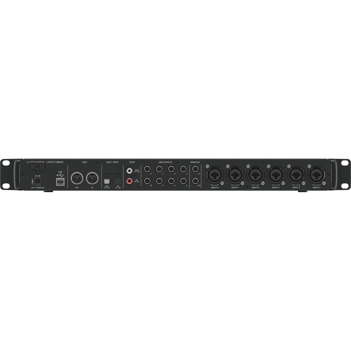 Ljudgränssnitt Behringer UMC1820 - 3