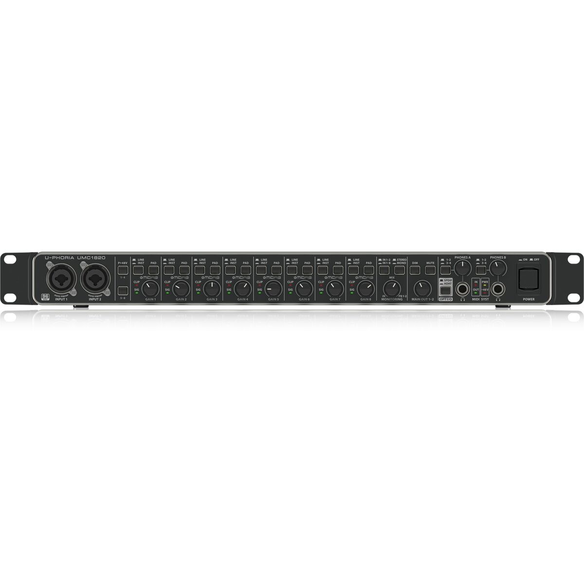Ljudgränssnitt Behringer UMC1820