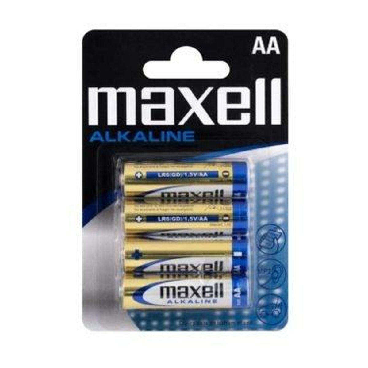 Alkaliska Batterier Maxell - 5
