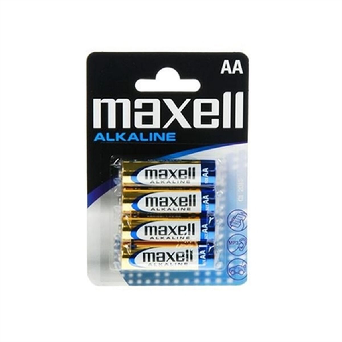 Alkaliska Batterier Maxell - 4