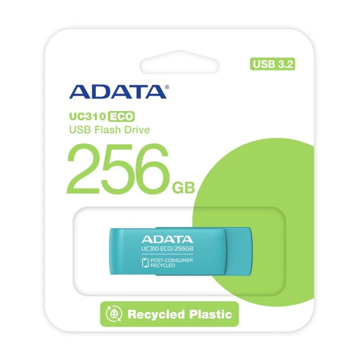 USB-minne Adata UC310  256 GB Grön - 2