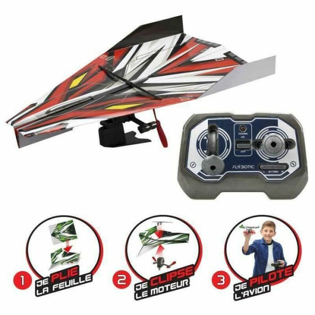 Fjärrstyrt flygplan Silverlit Flybotic Flygplan Helikopter - 6