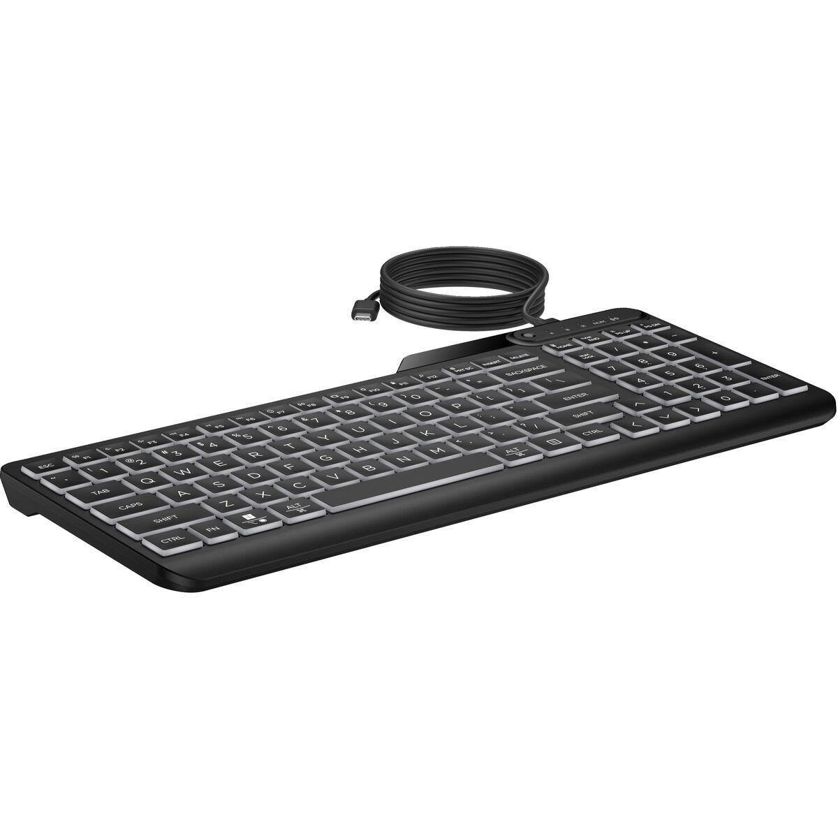 Tangentbord och Mus HP 405 Svart Qwerty US - 5
