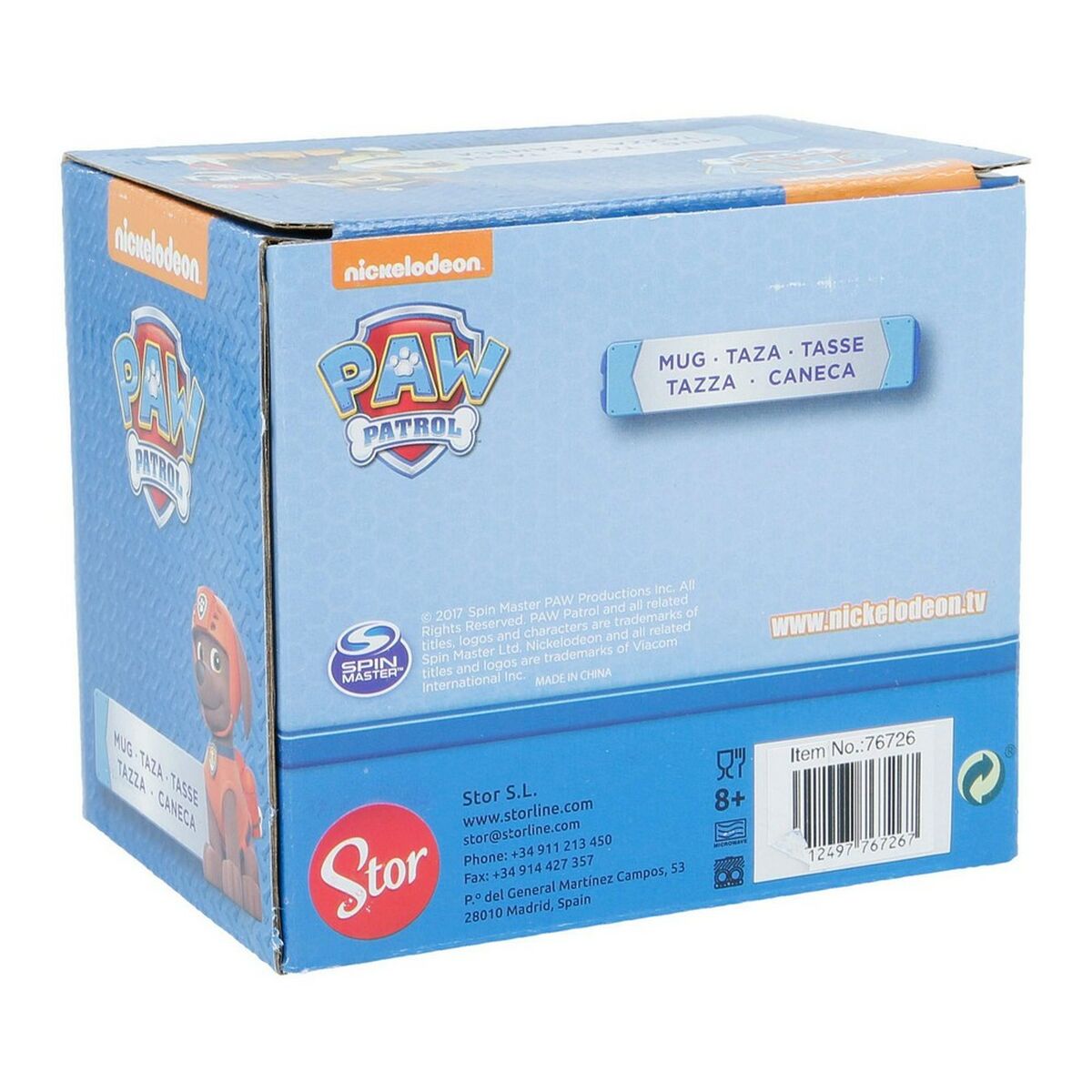 Mugg The Paw Patrol Friendship 325 ml (11,7 x 10 x 8,7 cm) - 2