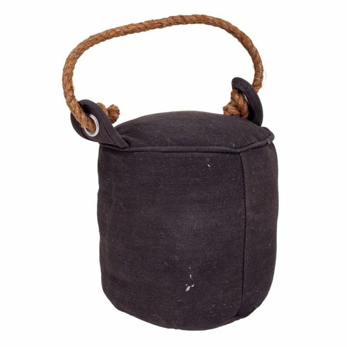 Dörrstopp Alexandra House Living Kanvas 20 x 20 x 20 cm Svart - 5