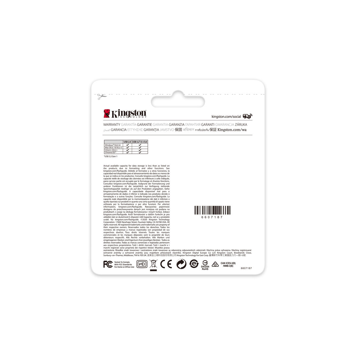 USB-minne Kingston DataTraveler Kyson Silvrig 512 GB - 2