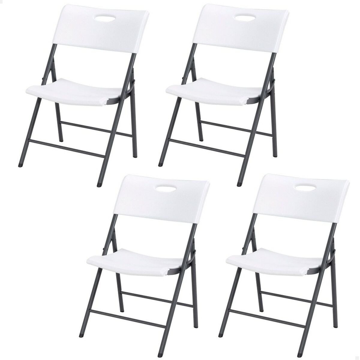 Hopfällbar Stol Lifetime 4 antal 50 x 82,5 x 58 cm