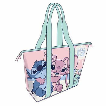 Strandväska Stitch Blå 47 x 33 x 15 cm