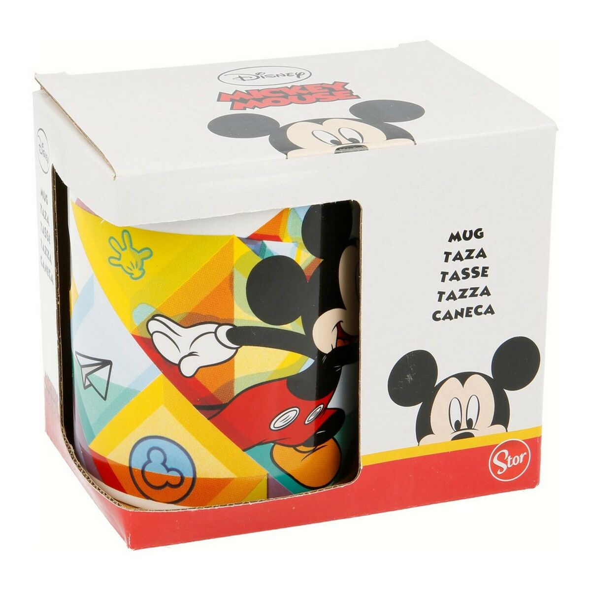 Mugg Mickey Mouse Happy Smiles 325 ml (11,7 x 10 x 8,7 cm)