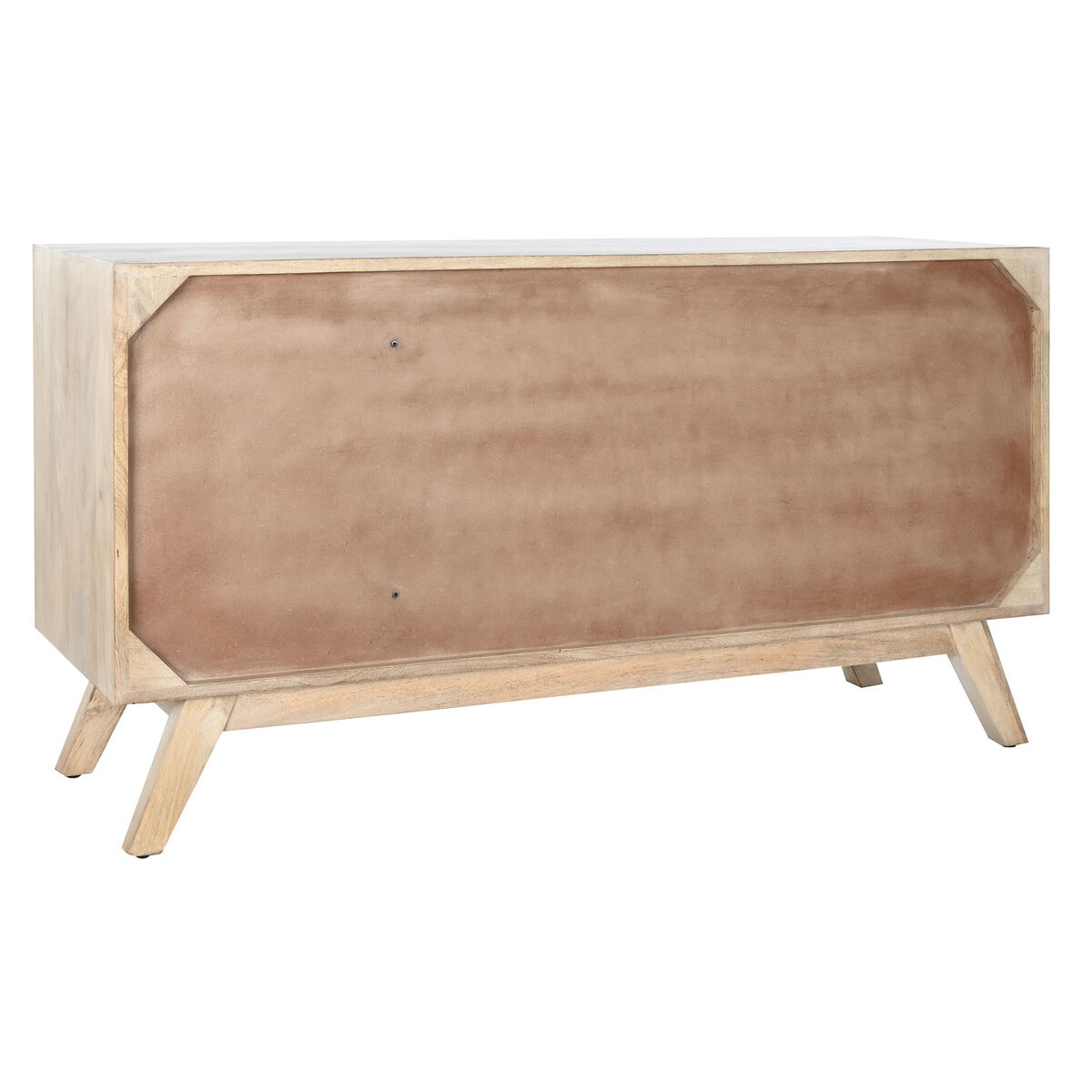 Skänk DKD Home Decor Vit Naturell Mangoträ 145 x 42 x 75 cm - 4