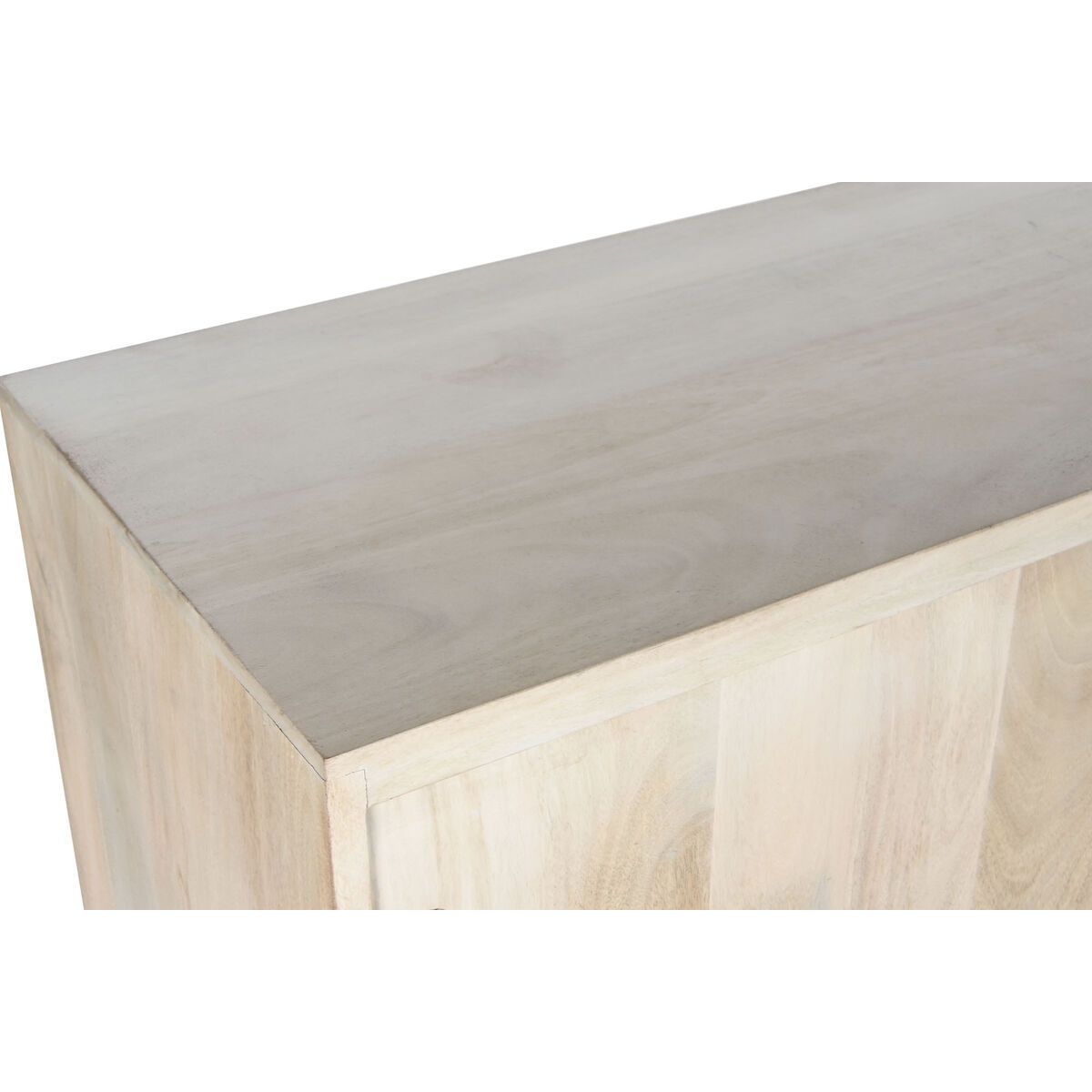 Skänk DKD Home Decor Vit Naturell Mangoträ 145 x 42 x 75 cm - 2