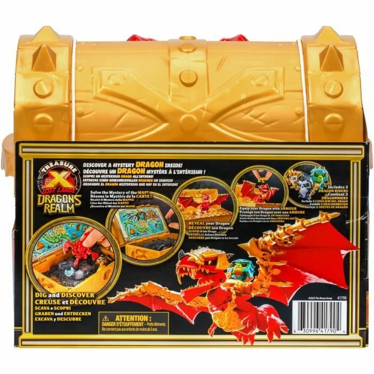 Playset Moose Toys Dragons Realm Treasure Chest - 2