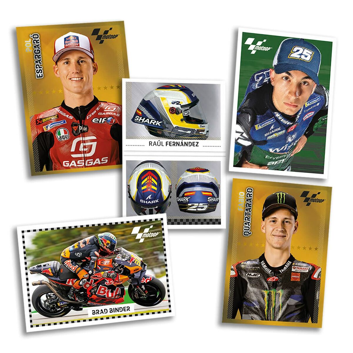 Klistermärkespaket Panini Moto GP 2023 10 Kuvert - 3
