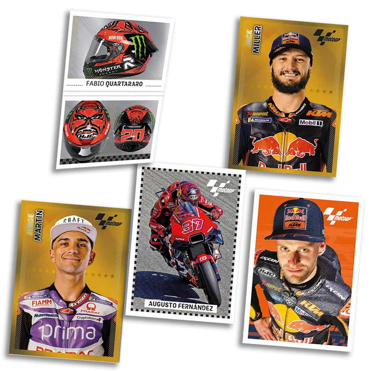 Klistermärkespaket Panini Moto GP 2023 10 Kuvert - 4