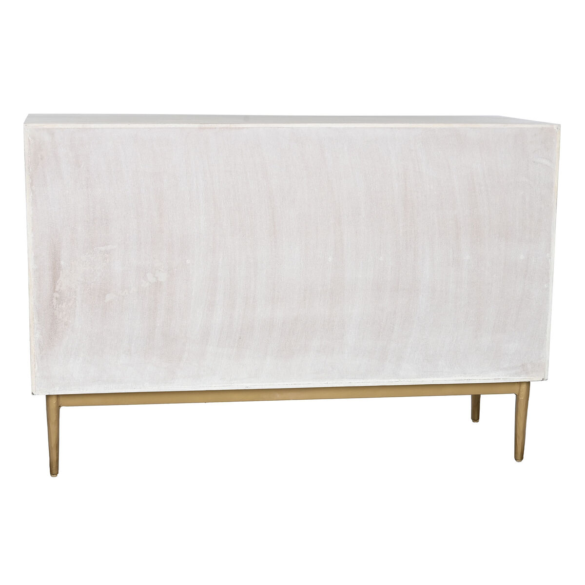 Skänk Home ESPRIT Vit Gyllene 120 x 45 x 80 cm - 2