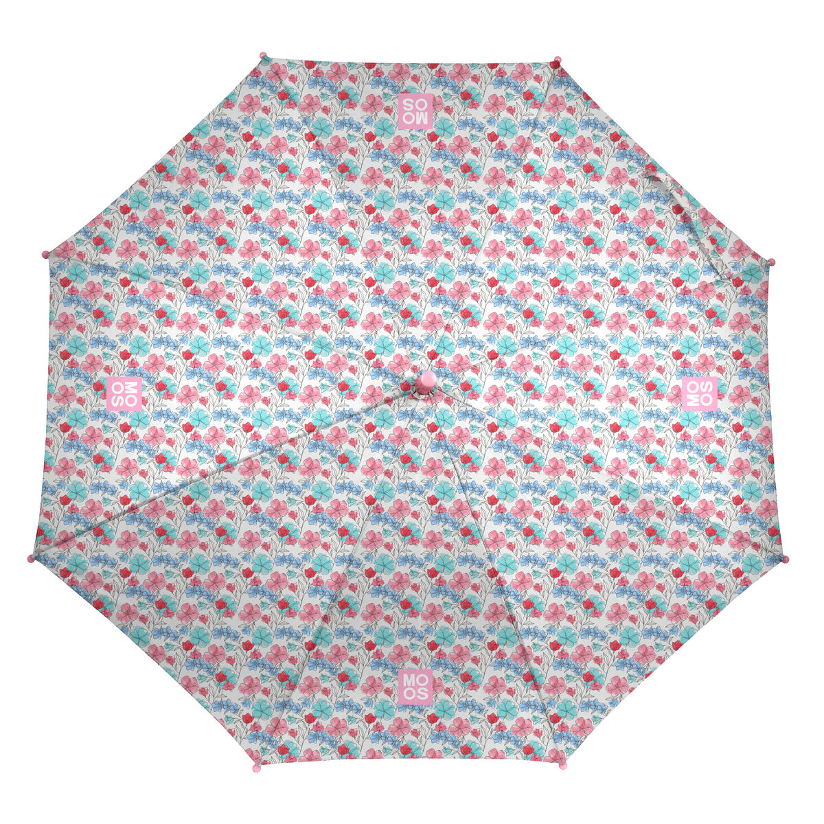 Paraply Moos Flores Multicolour Ø 86 cm - 3