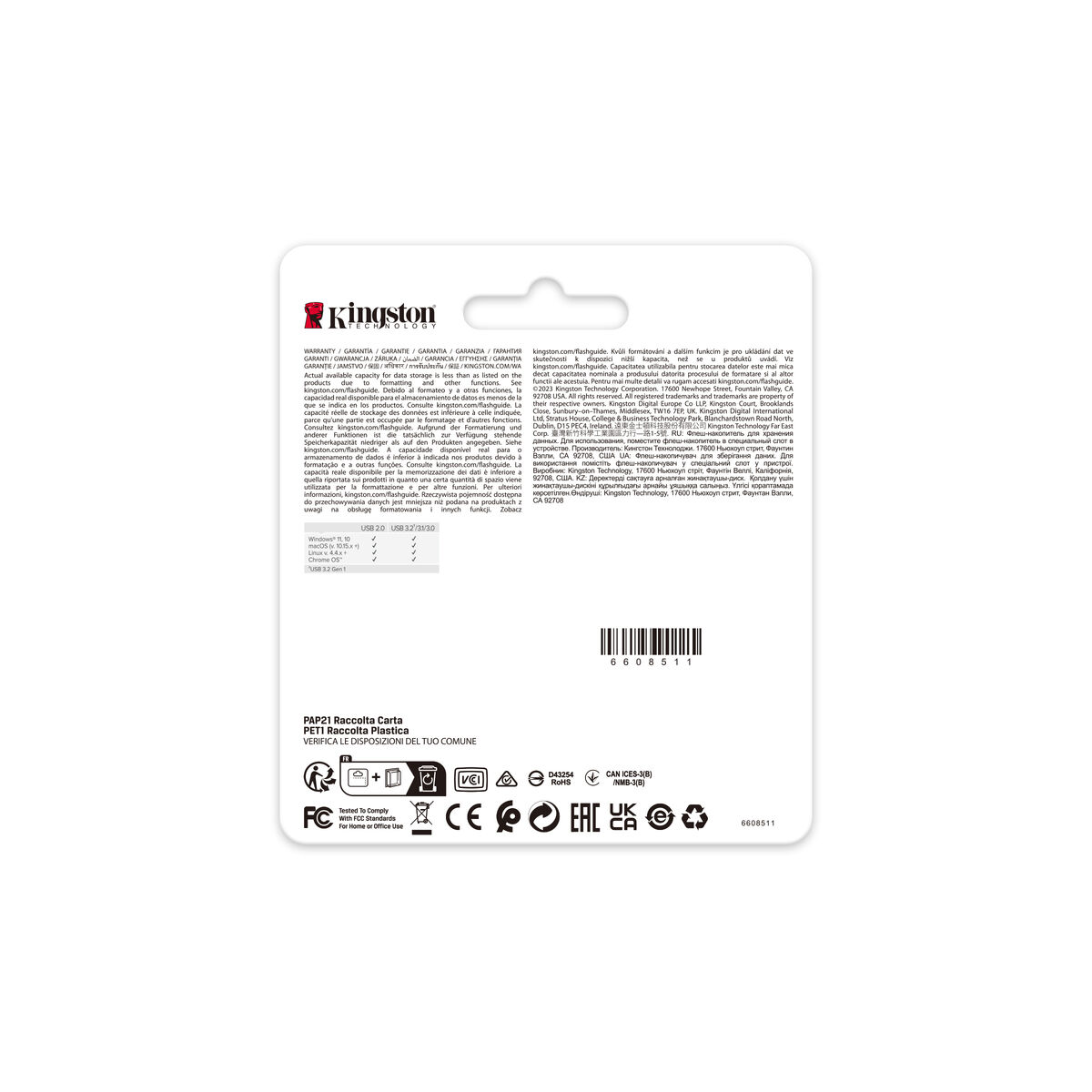 USB-minne Kingston DTSE9G3/128GB 128 GB Gyllene - 3
