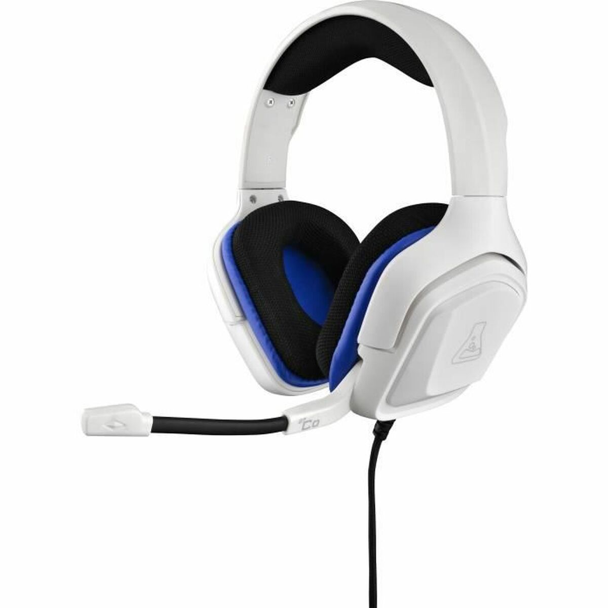 Hörlurar med Mikrofon The G-Lab KORP-COBALT-W Vit Trådlös - 4