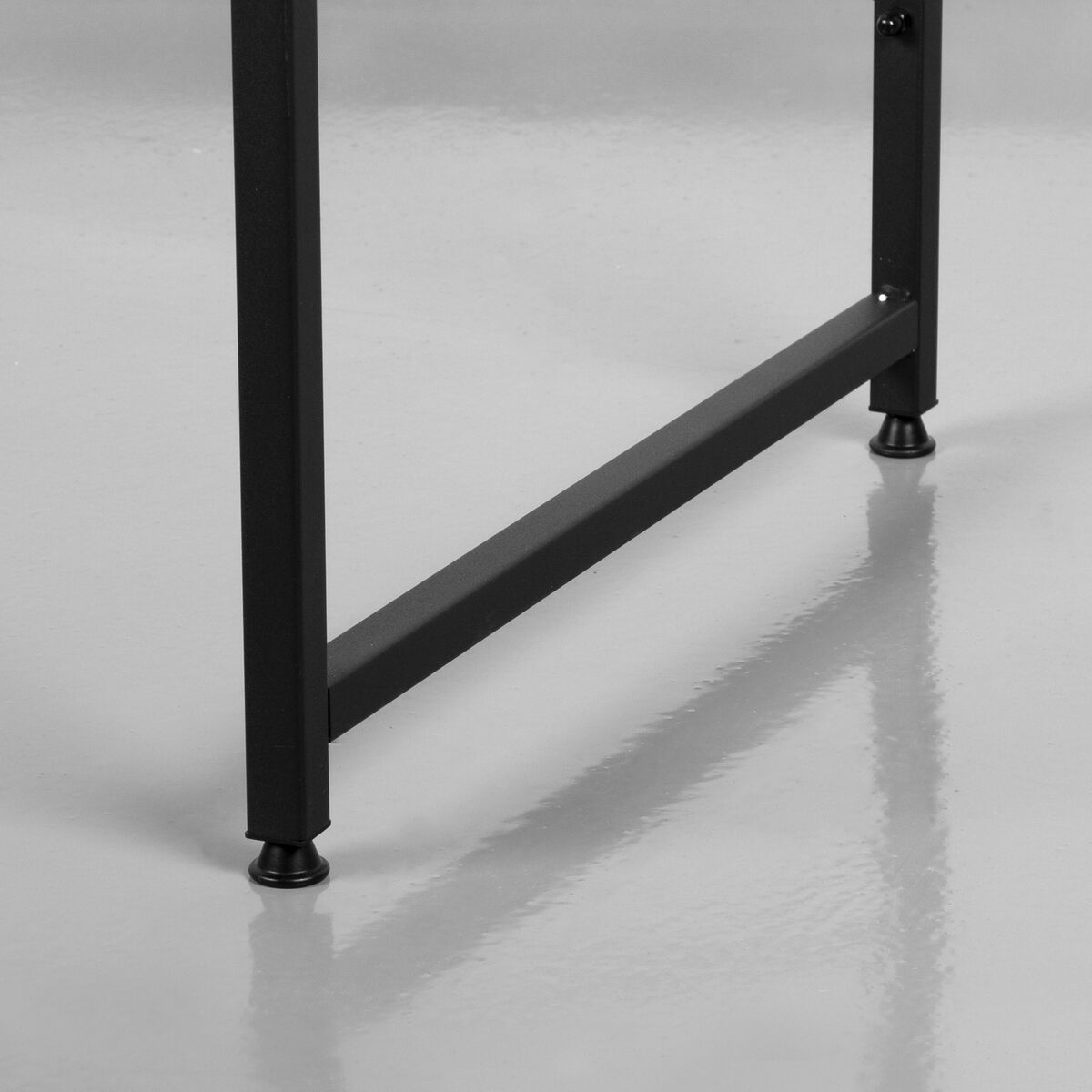 Skrivbord med hyllor Max Home Stål Melamin spånskiva 84 x 148 x 50 cm - 5