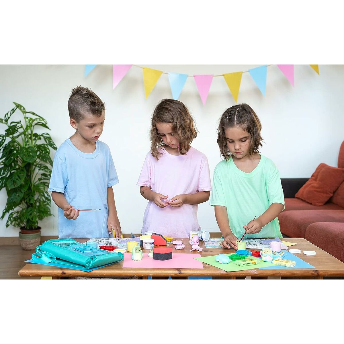 Kreativ lek med modellera Jovi MY ARTS&CRAFTS Multicolour Handväska Blå - 5