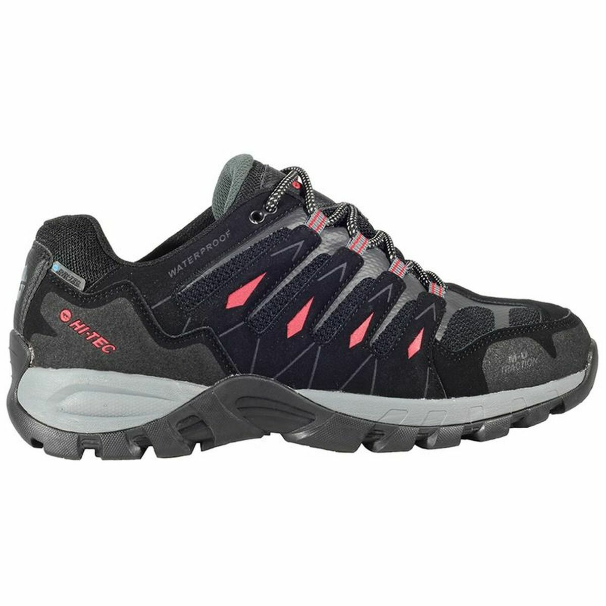 Löparskor, Vuxna Hi-Tec Corzo Low Waterproof Svart Berg - 10