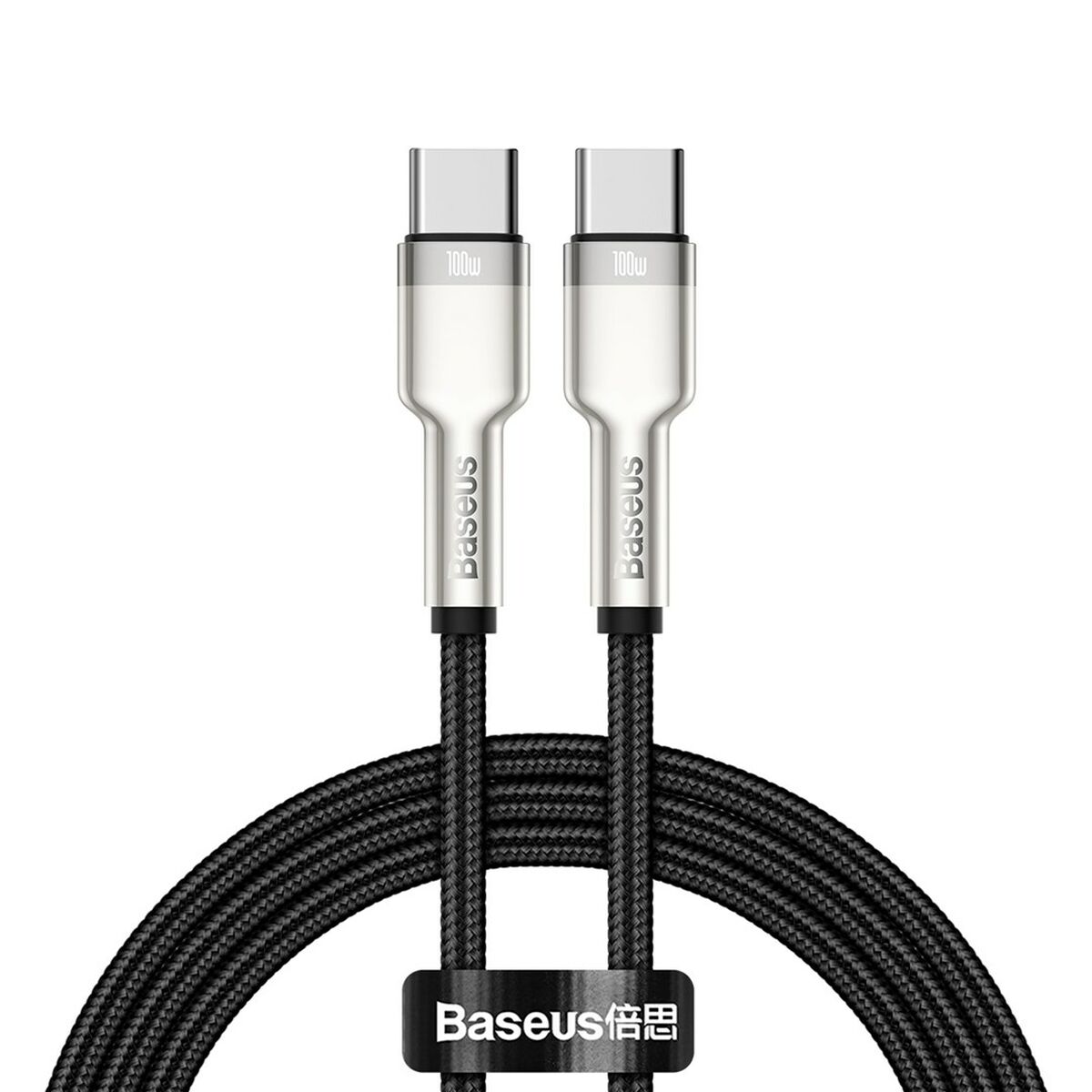 Kabel USB C Baseus CATJK-C01 Svart 1 m - 4