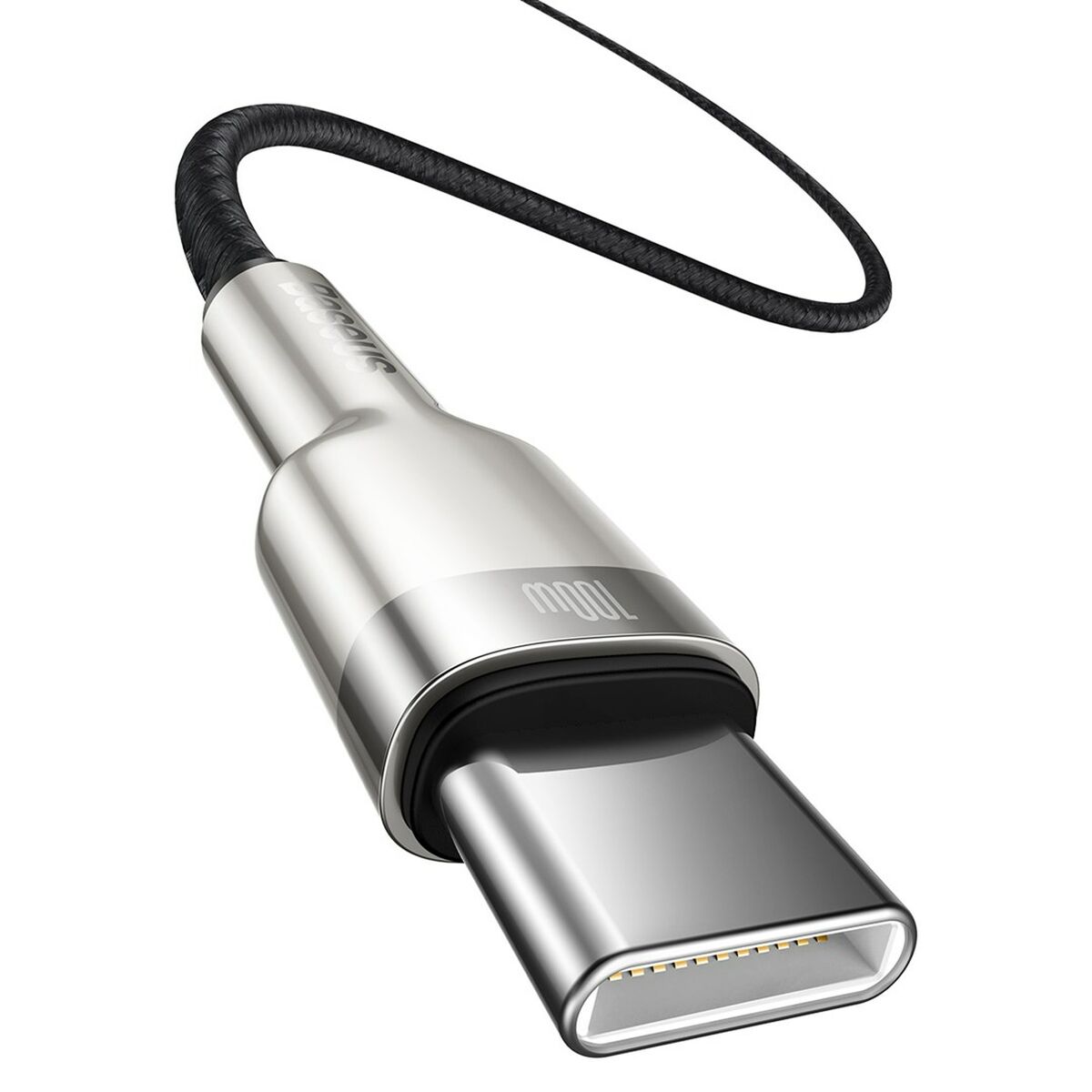 Kabel USB C Baseus CATJK-C01 Svart 1 m - 6