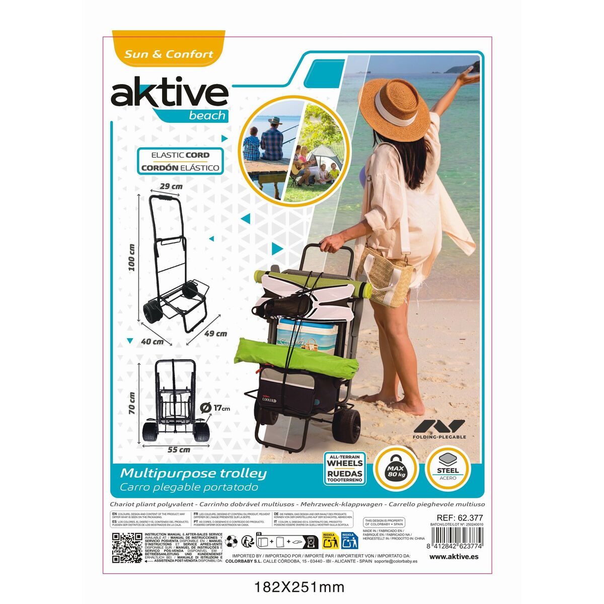 Multifunktionell Strandvagn Aktive - 2