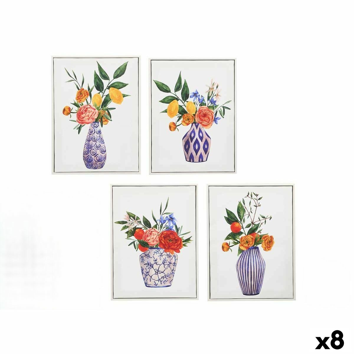 Kanvas Gift Decor Vas 30 x 3 x 40 cm (8 antal)