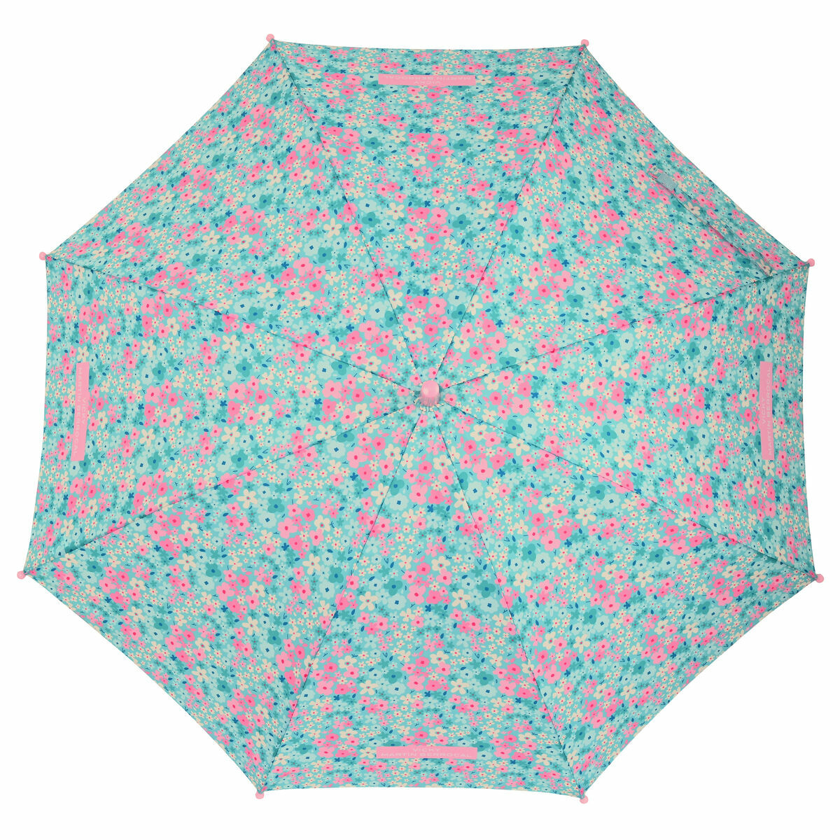 Paraply Safta Ø 86 cm Virágok Grön - 3