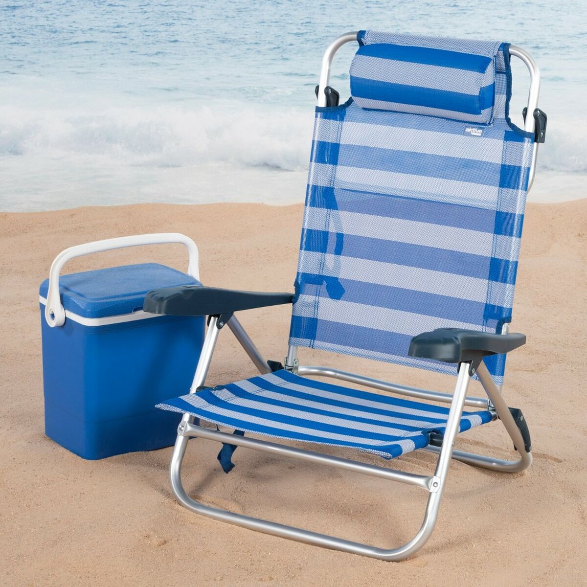 Strandstol Aktive 47 x 82 x 49 cm (2 antal) - 3