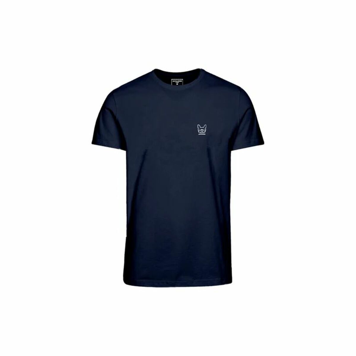 Barn T-shirt med kortärm Jack & Jones Jjdenim Logo O-Neck Marinblå