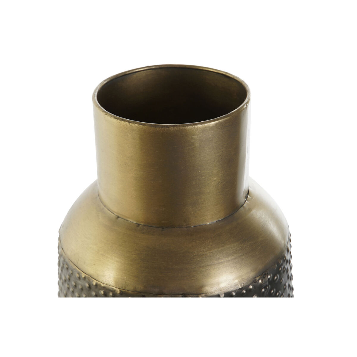 Vas DKD Home Decor Grå Gyllene Mörkgrå Metall Modern 25 x 25 x 56,5 cm - 3