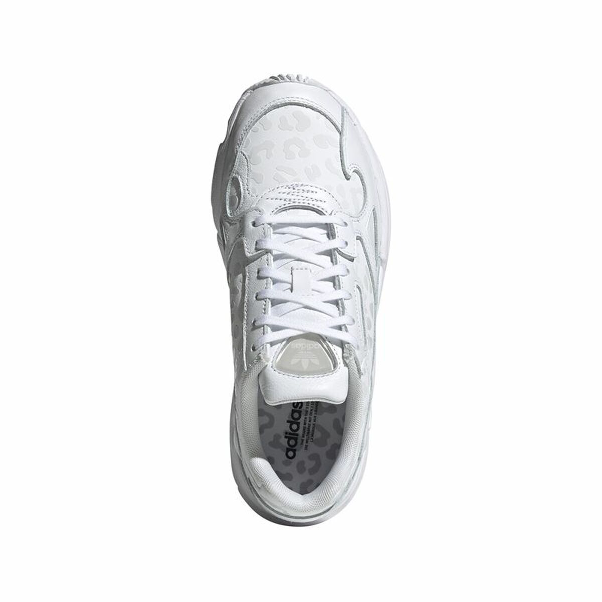 Gymnastiksko, Dam Adidas Originals Falcon Vit - 5