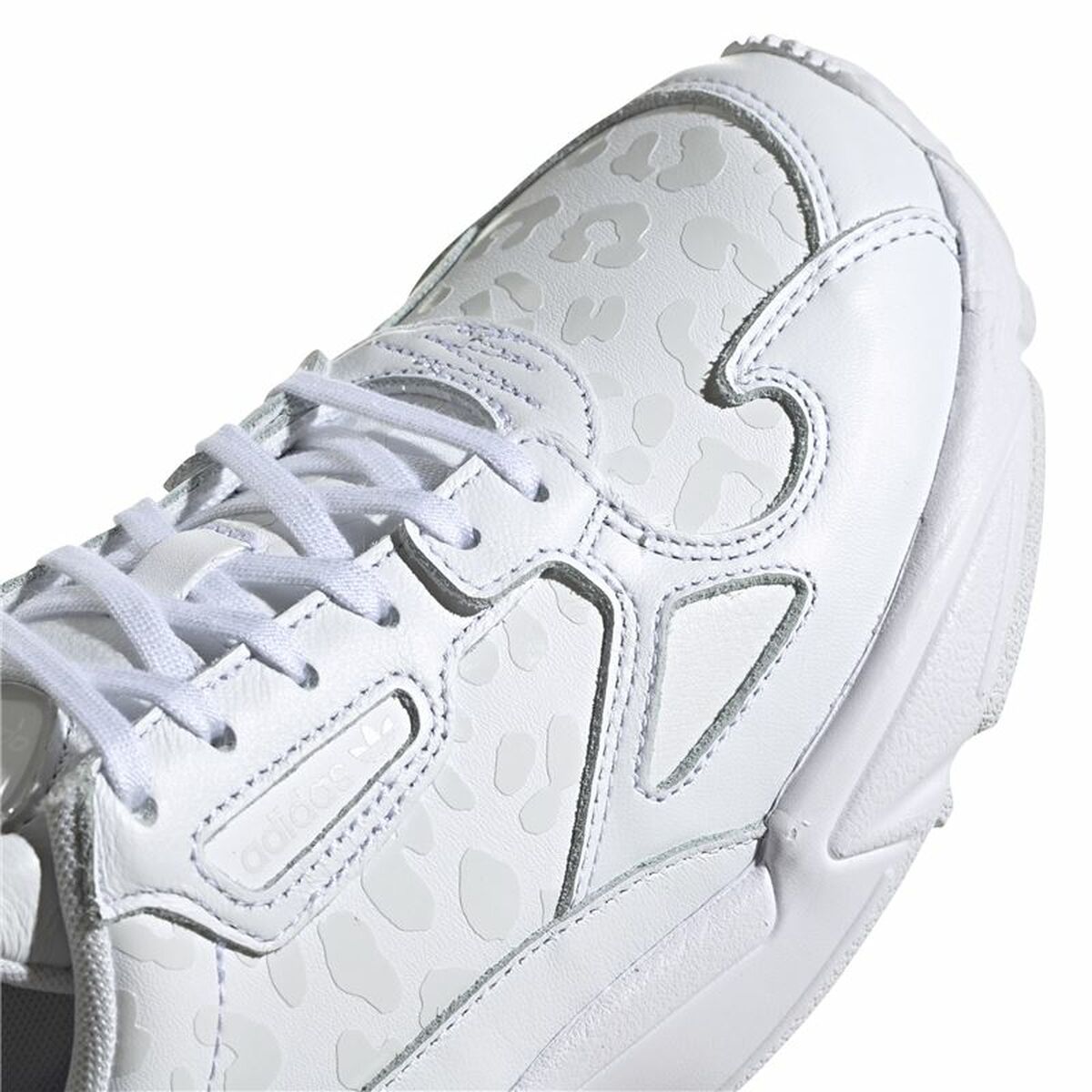 Gymnastiksko, Dam Adidas Originals Falcon Vit - 8