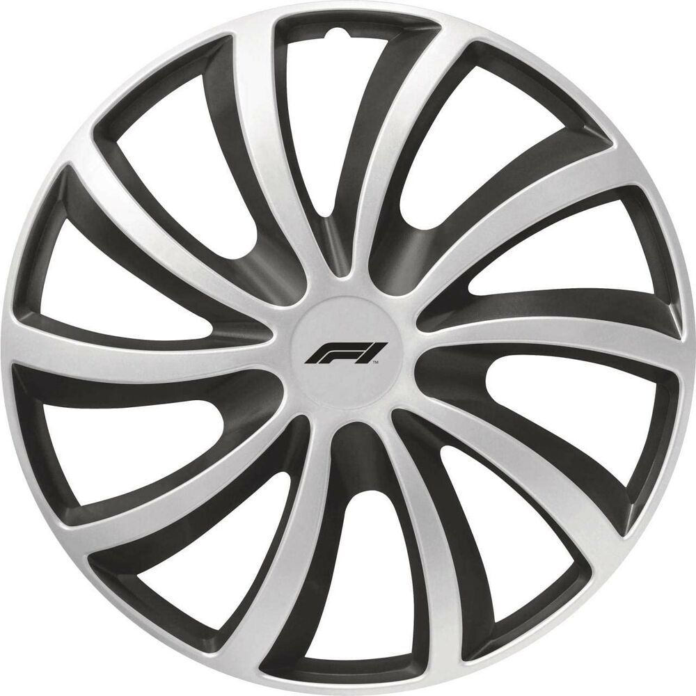 Navkapsel FORMULA 1 10849 Silver 16" 4 uds